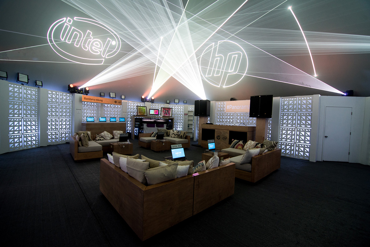 Interactive laser art controller