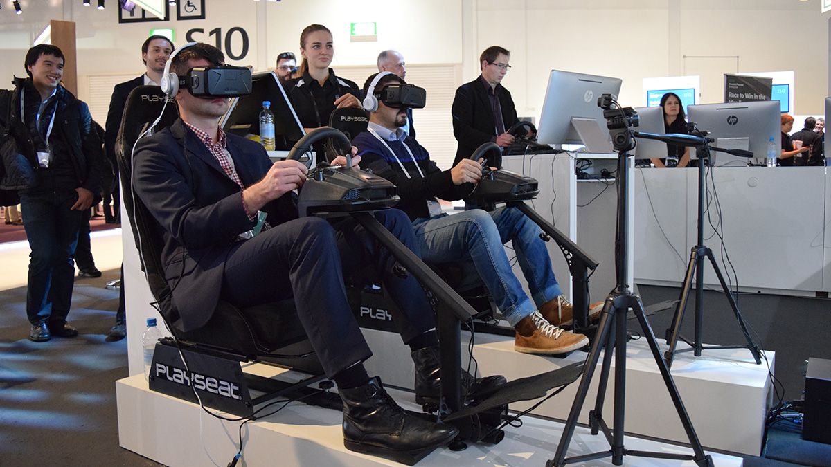 Virtual Reality racing game