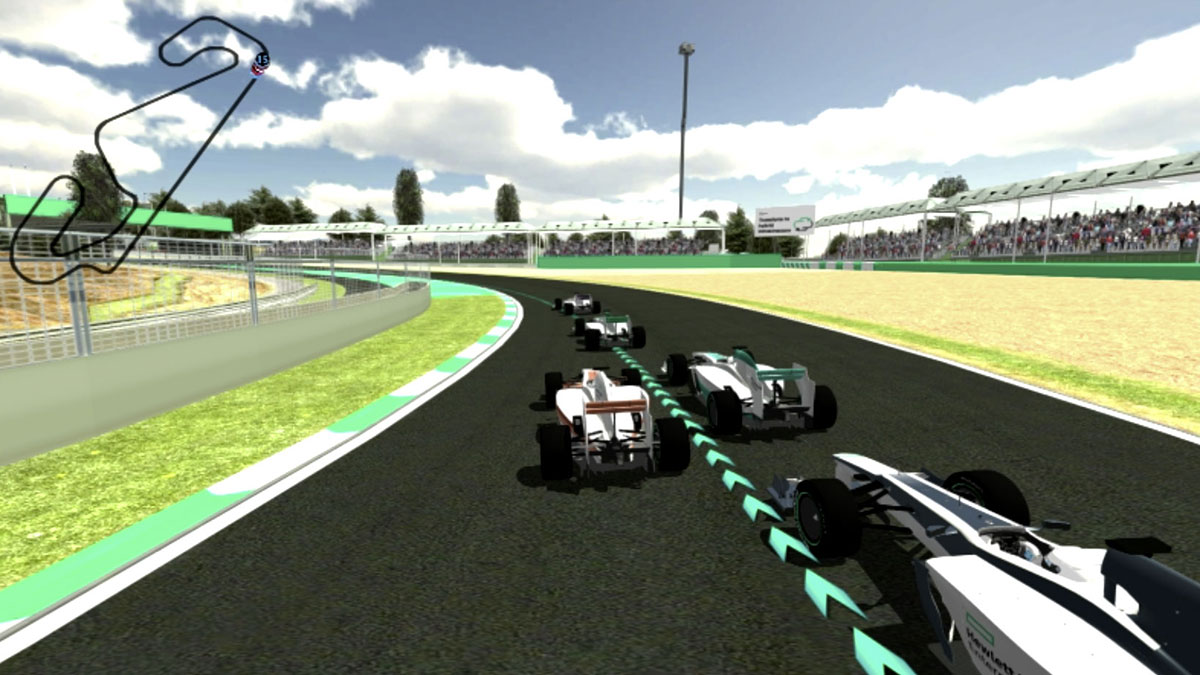 Virtual Reality racing game